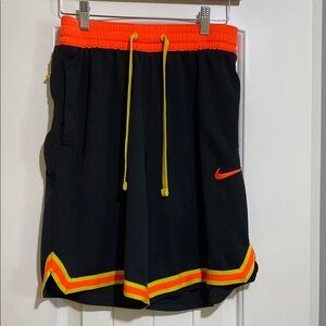 Nike DNA Black and Orange Performance Shorts